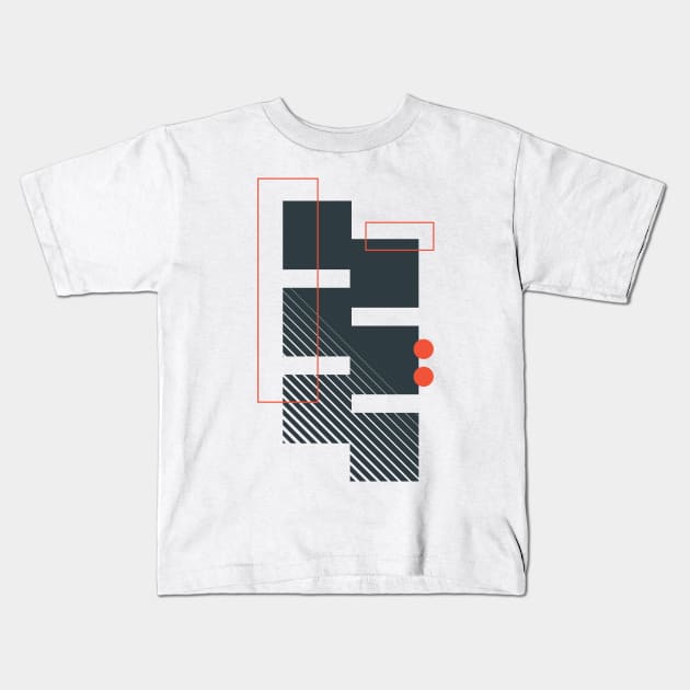 Geometric Kids T-Shirt by LR_Collections